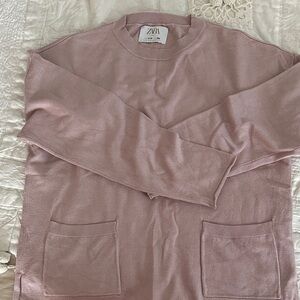 Zara Girl’s Soft Pink Light Sweater